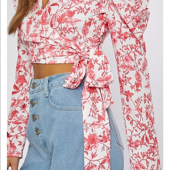 Lorna Luxe chinoiserie Peekaboo back top  top beautiful top size NWT UK 18 - Picture 14 of 16